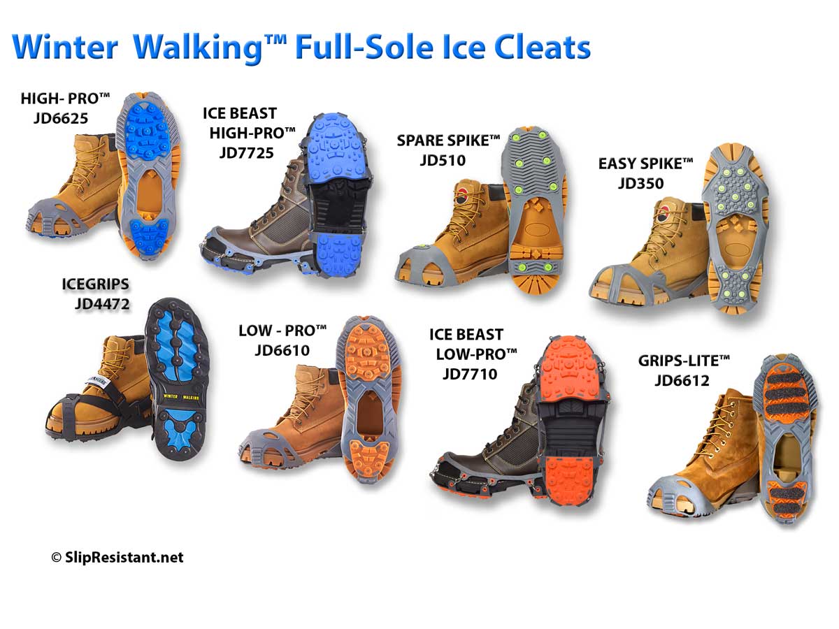 Winter Walking Full-Sole Ice Cleats