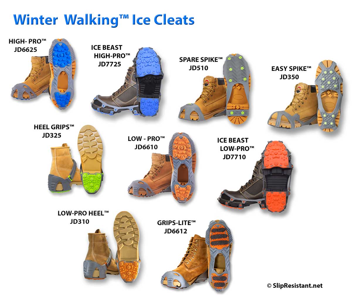 Ice Cleats for Shoes and Boots